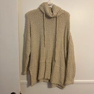 POL Popcorn Cowl Neck Sweater
